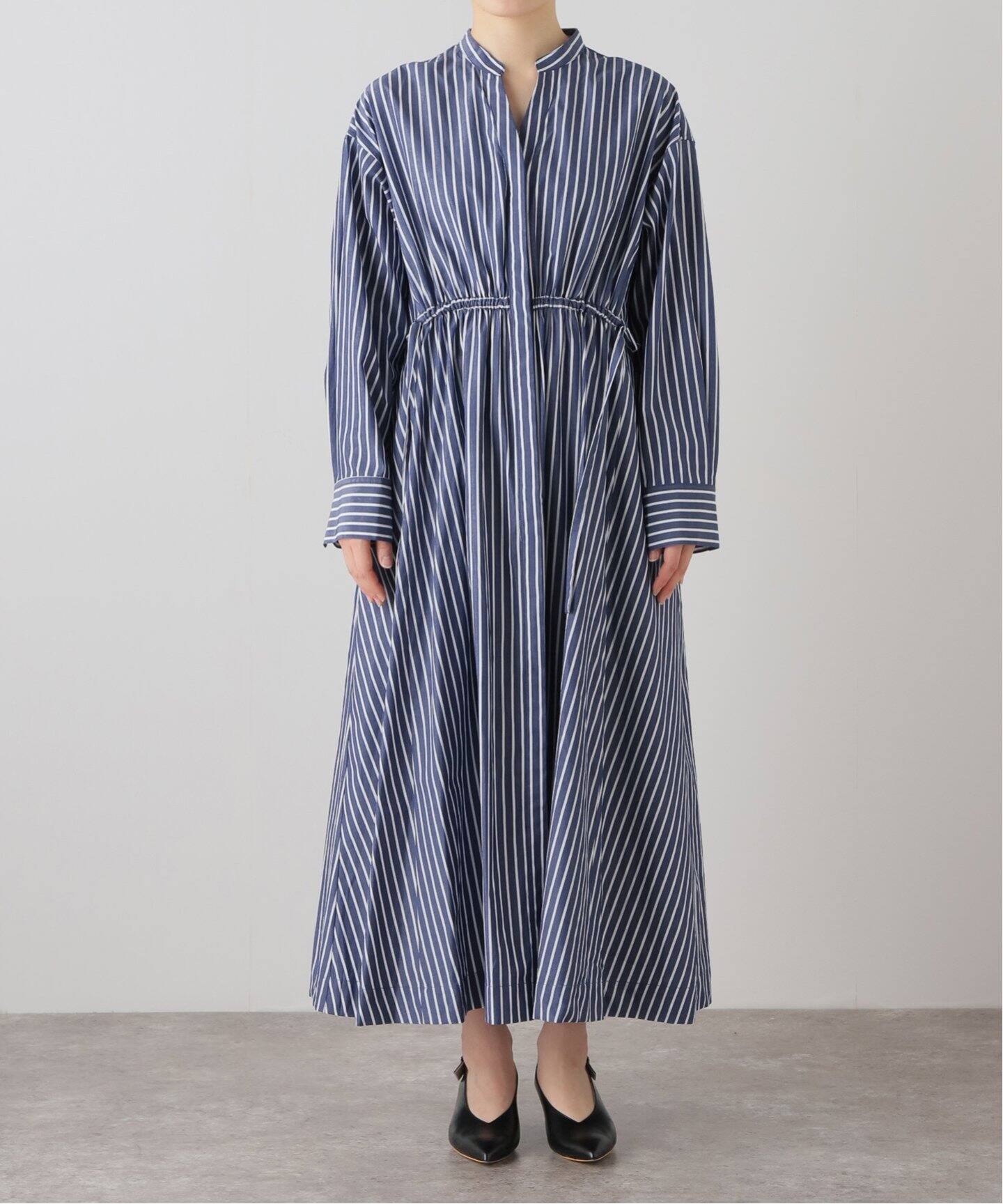 スキッパーシャツドロストワンピース（ワンピース）｜SLOBE IENA  