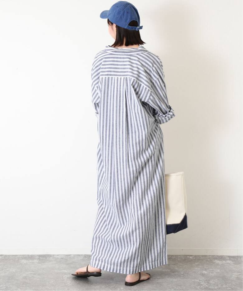 リネン混シャツワンピース（シャツワンピース）｜SLOBE IENA（スローブ  