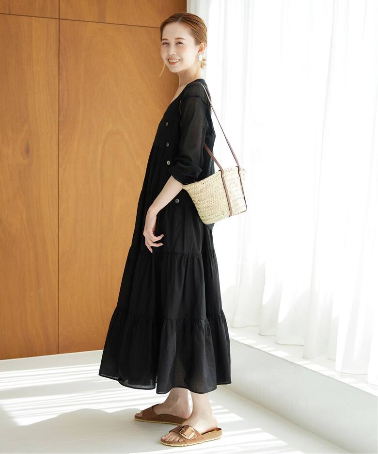 ティアードキャミワンピース（ワンピース）｜SLOBE IENA（スローブ  