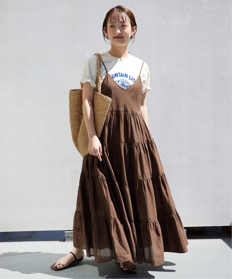 ティアードキャミワンピース（ワンピース）｜SLOBE IENA（スローブ  