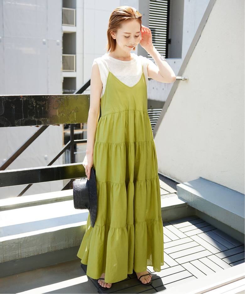 ティアードキャミワンピース（ワンピース）｜SLOBE IENA（スローブ  