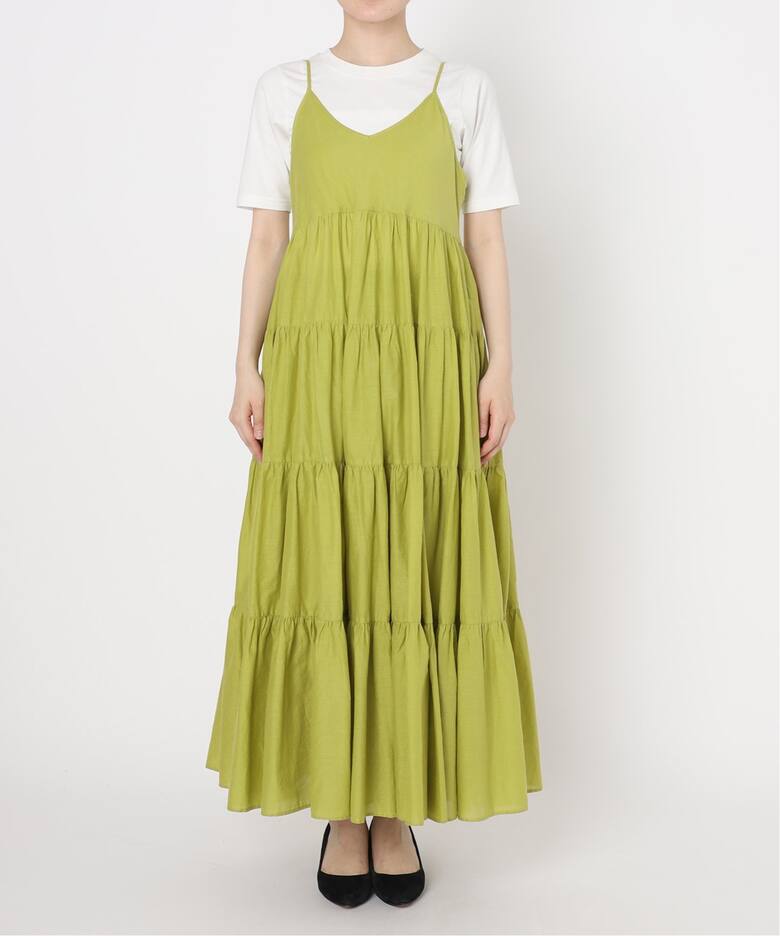 ティアードキャミワンピース（ワンピース）｜SLOBE IENA（スローブ  