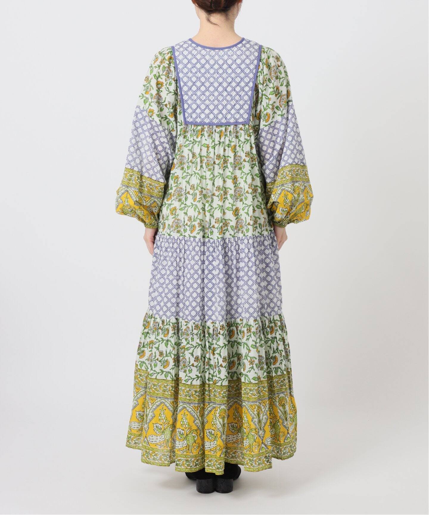 インドパネルプリントドッキングワンピース（ワンピース）｜SLOBE IENA  