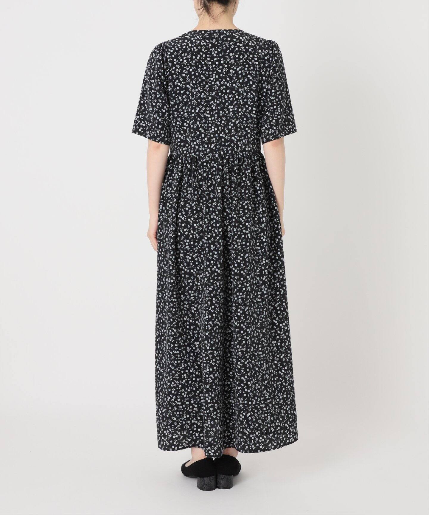 フラワープリントフロントボタンワンピース（ワンピース）｜SLOBE IENA  