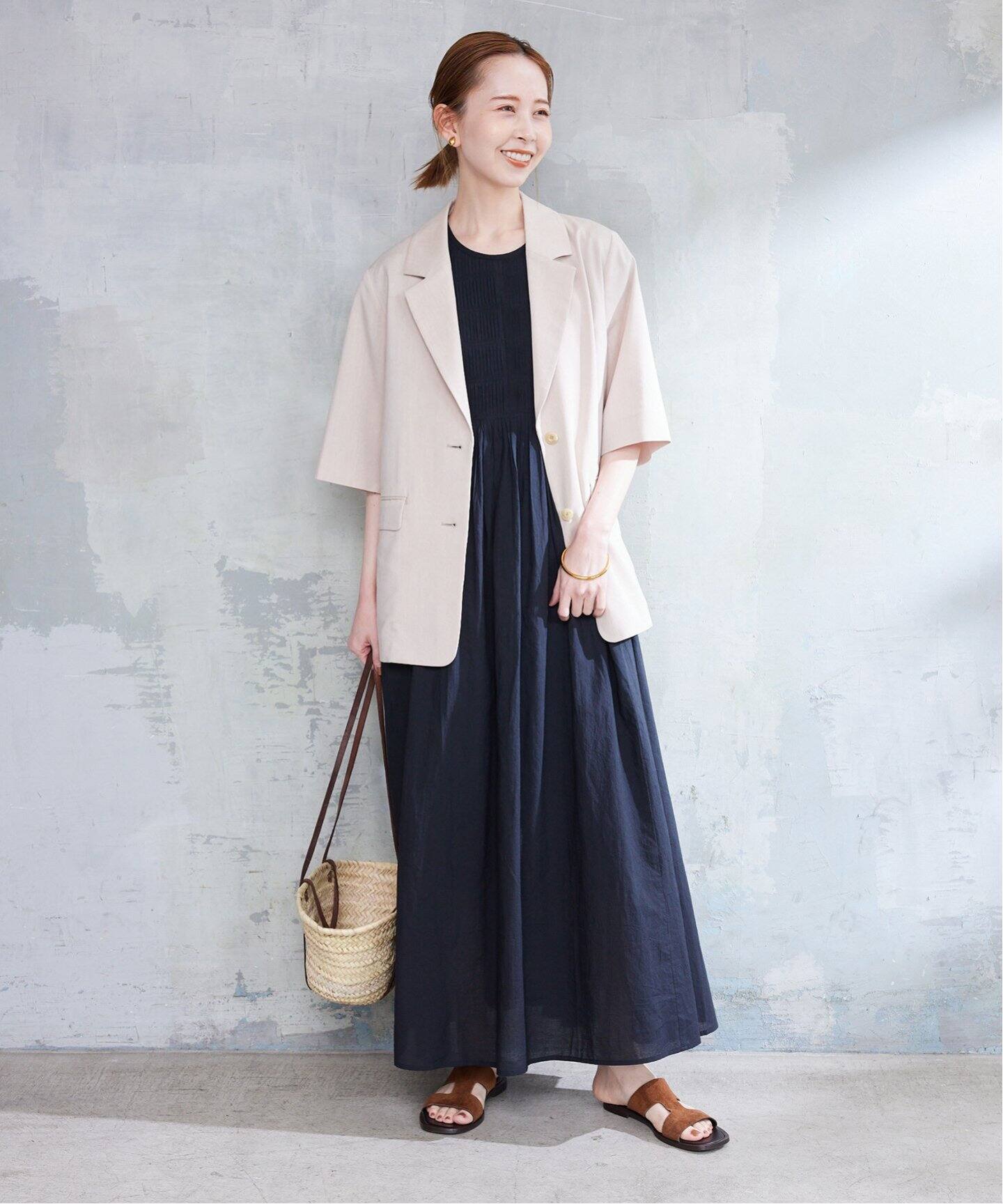 ピンタックフリルワンピース（ワンピース）｜SLOBE IENA（スローブ  