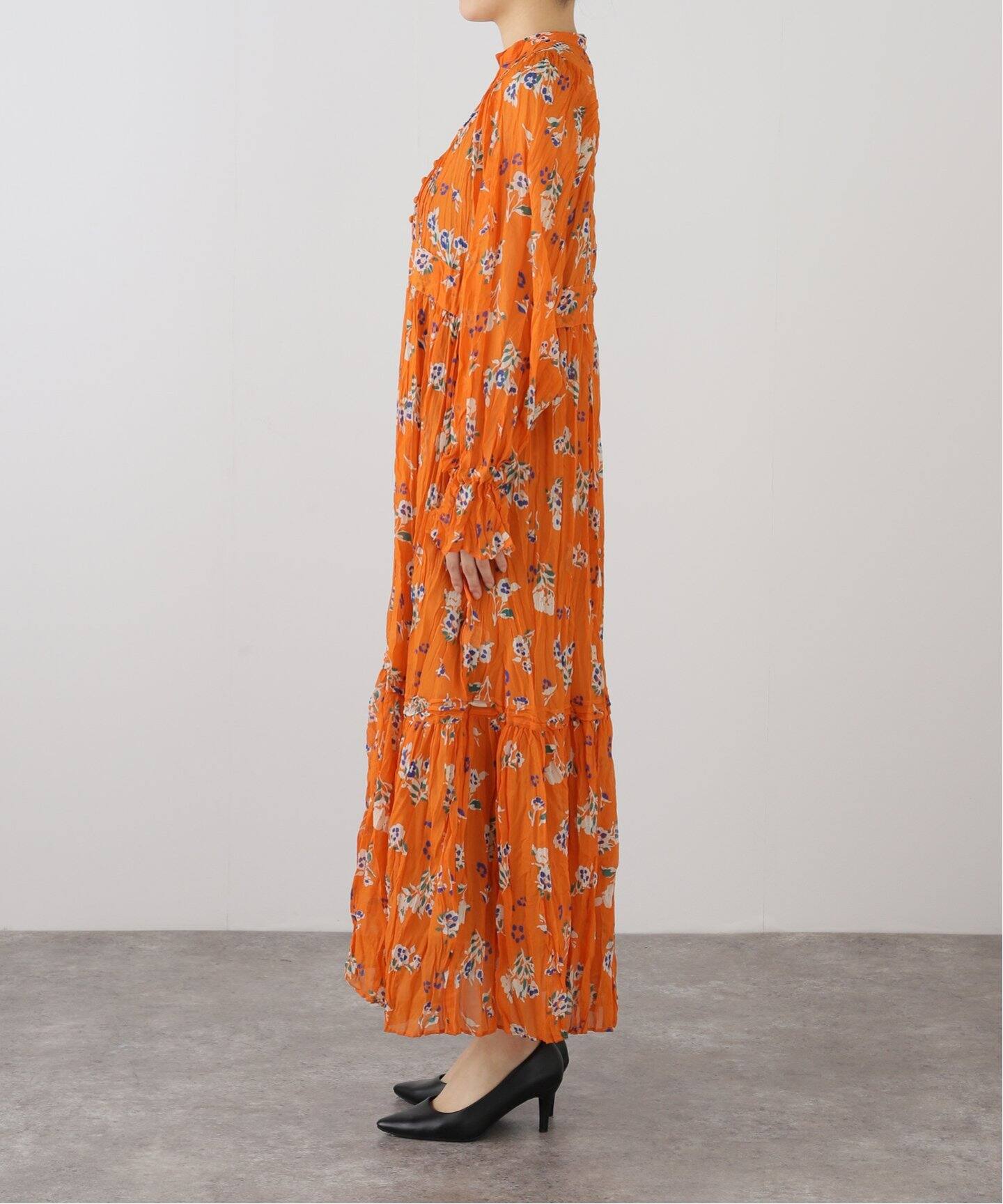 ヴィンテージフラワープリントワンピース（ワンピース）｜SLOBE IENA  