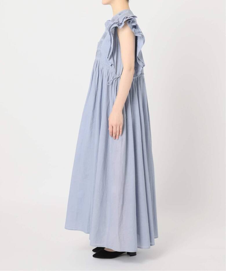 追加》ピンタックフリルワンピース（ワンピース）｜SLOBE IENA  