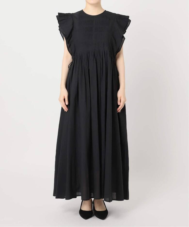 追加》ピンタックフリルワンピース（ワンピース）｜SLOBE IENA  