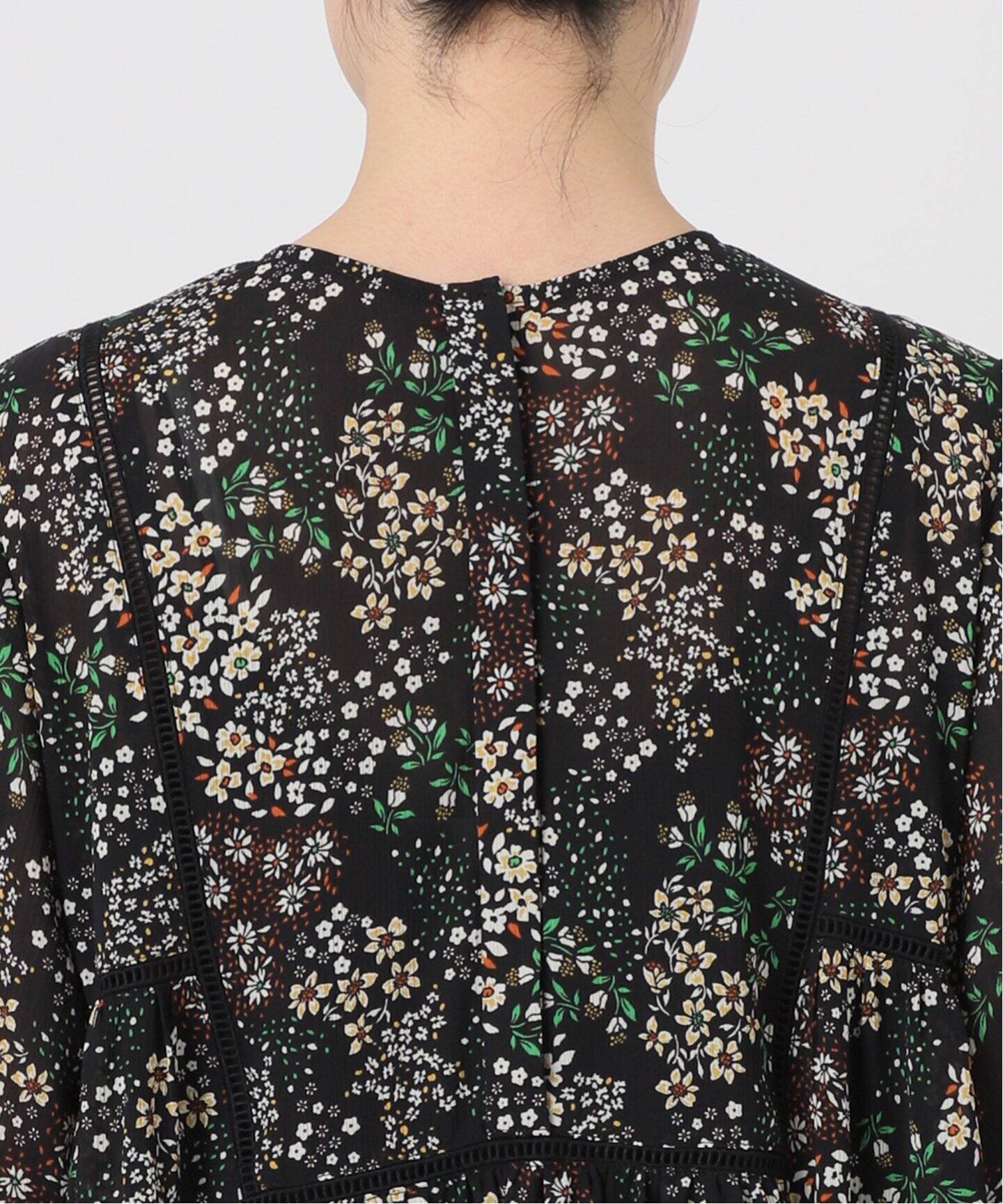 WEB限定/追加》FLOWER PRINT ワンピース（ワンピース）｜SLOBE IENA 
