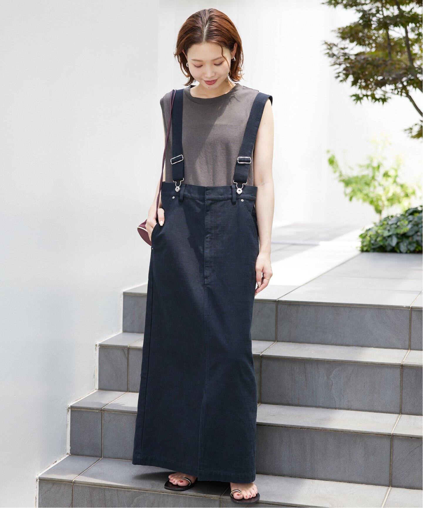 ハイウエストジャンパースカート（その他スカート）｜SLOBE IENA  