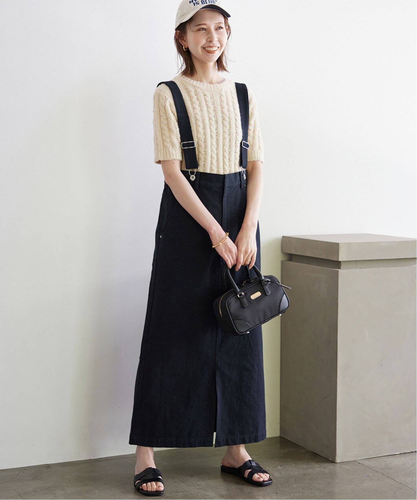 ハイウエストジャンパースカート（その他スカート）｜SLOBE IENA  