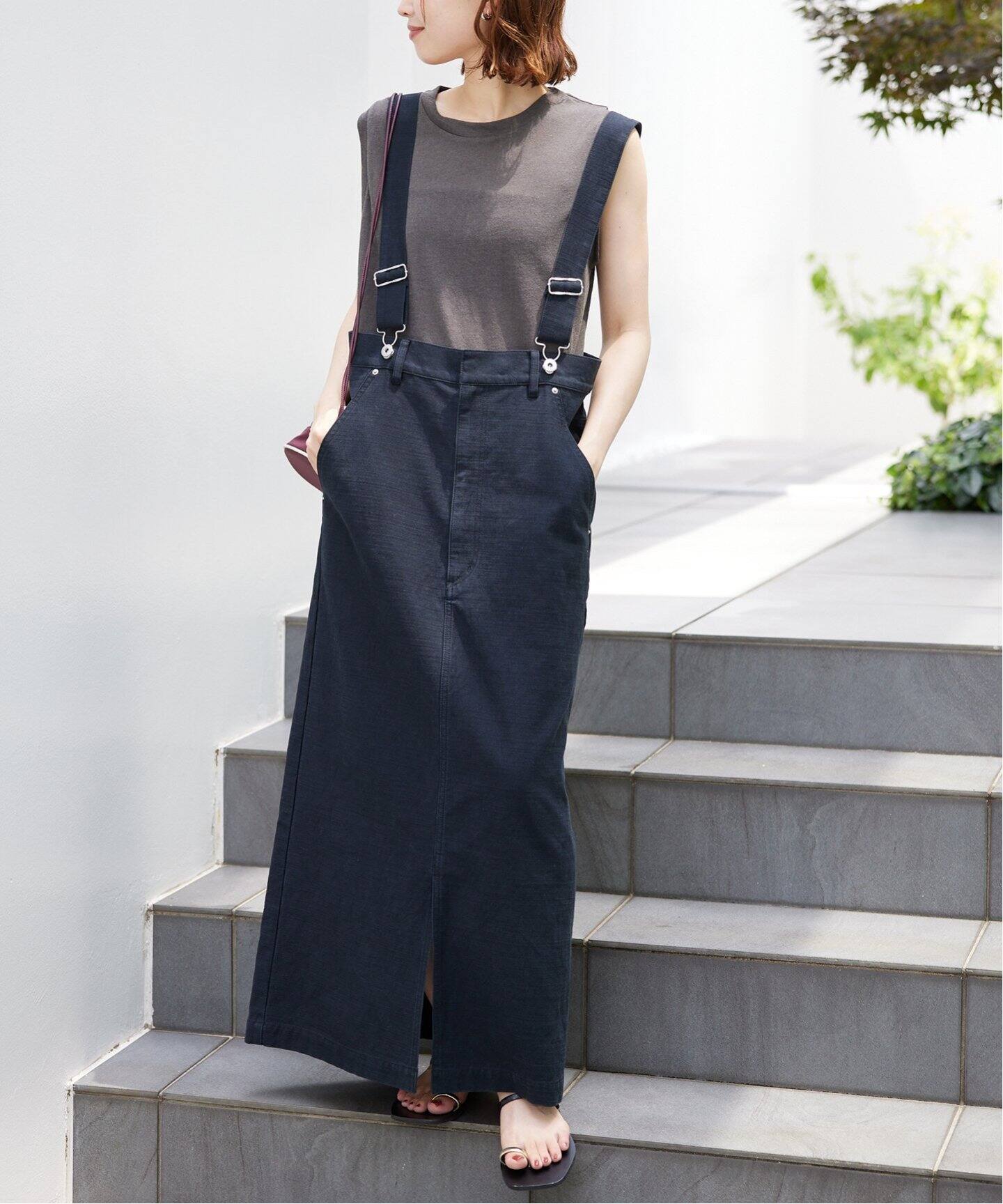 ハイウエストジャンパースカート（その他スカート）｜SLOBE IENA  