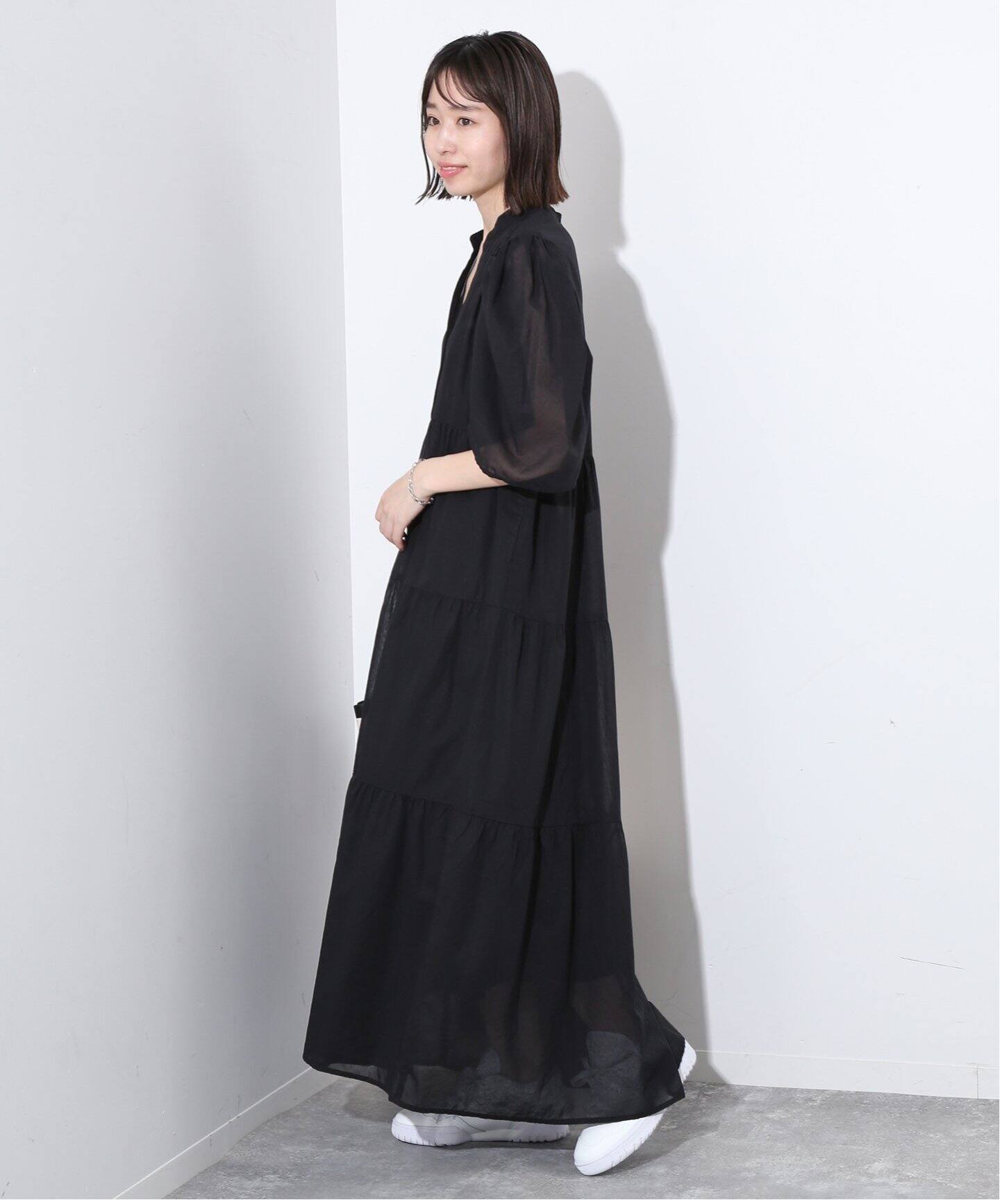 ボイルティアードワンピ（ワンピース）｜SLOBE IENA（スローブ イエナ  