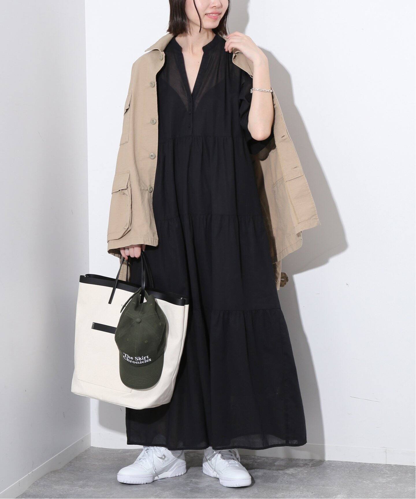 ボイルティアードワンピ（ワンピース）｜SLOBE IENA（スローブ イエナ  