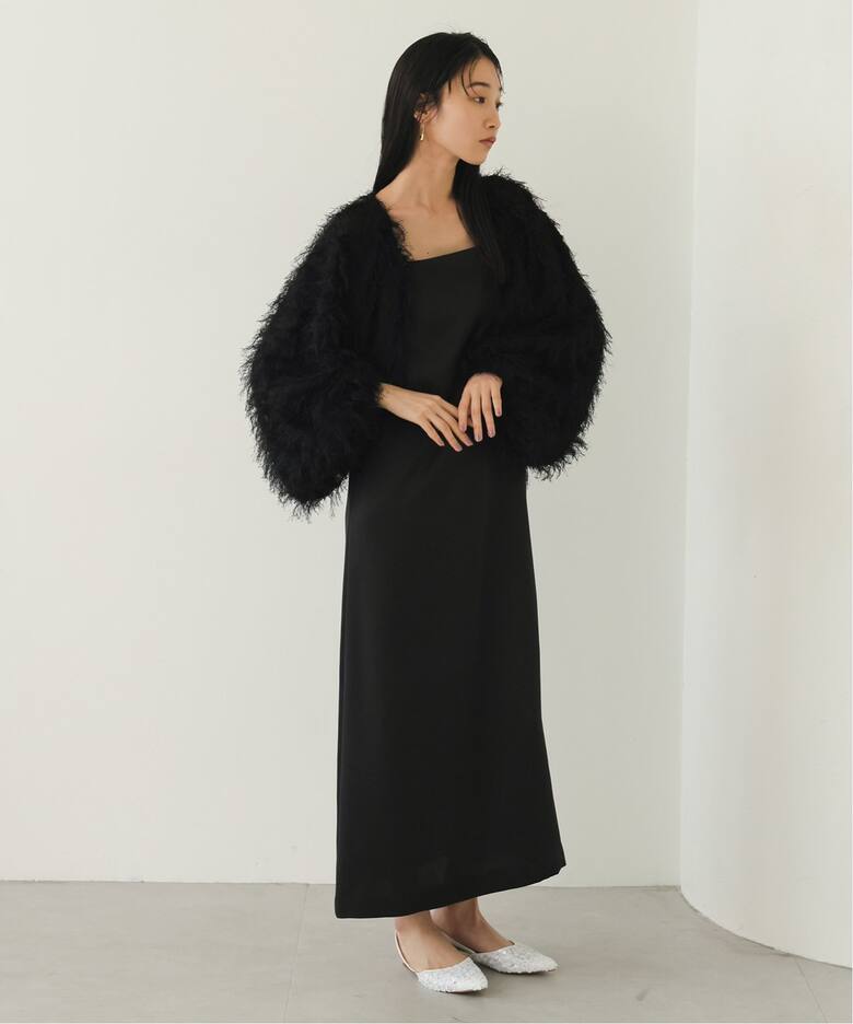 habi シアーブラウス×キャミドレスセット（ドレス）｜SLOBE IENA  