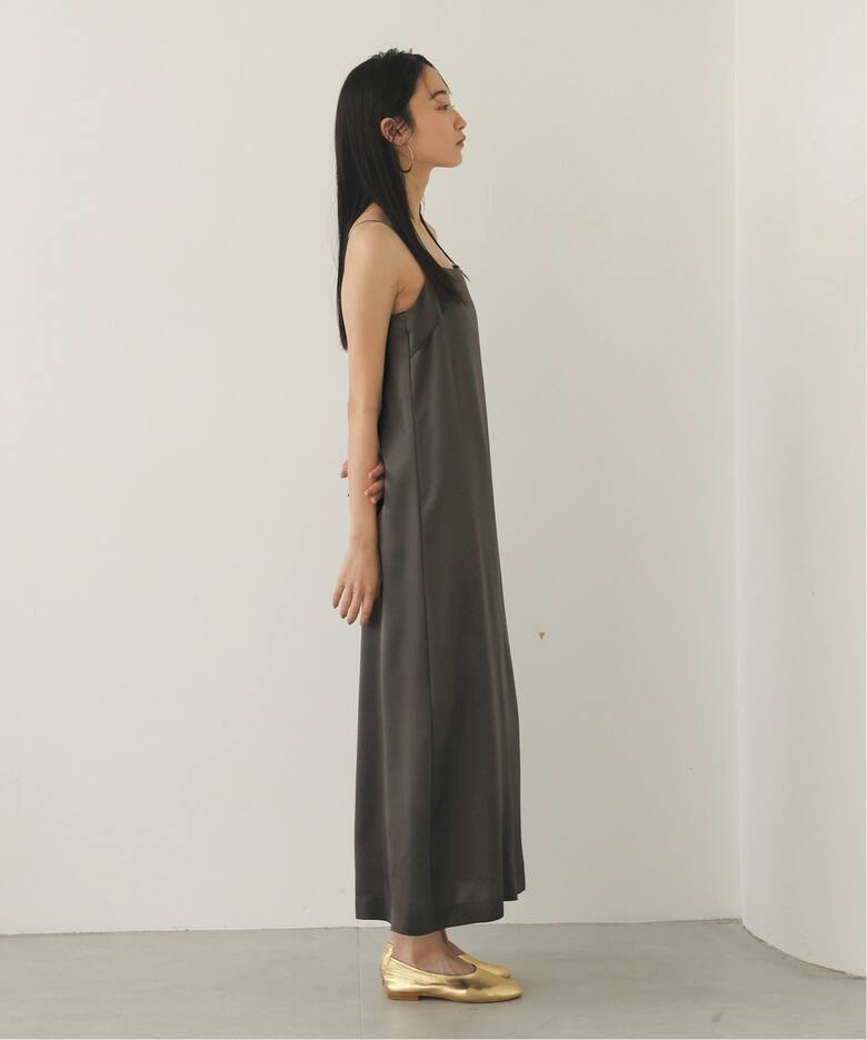 habi シアーブラウス×キャミドレスセット（ドレス）｜SLOBE IENA  