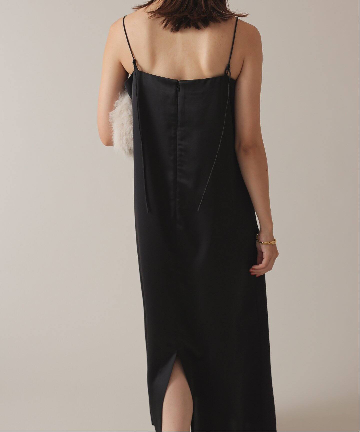 SLOBE IENA habi JQ Cami Dress（トップスセット可） habi Spangle ブラウス×Cami Dress（ワンピース）｜SLOBE IENA