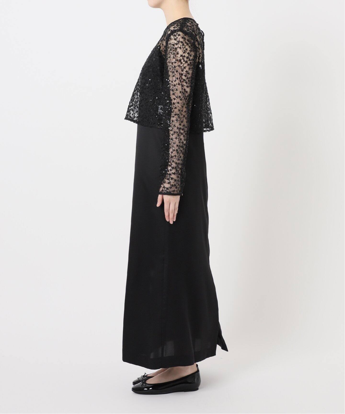 habi Spangle ブラウス×Cami Dress（ワンピース）｜SLOBE IENA