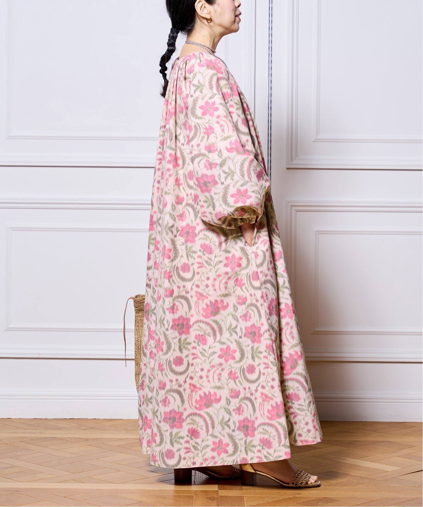 IENA LA BOUCLE NEON タックドレス（ワンピース）｜IENA（イエナ）の  