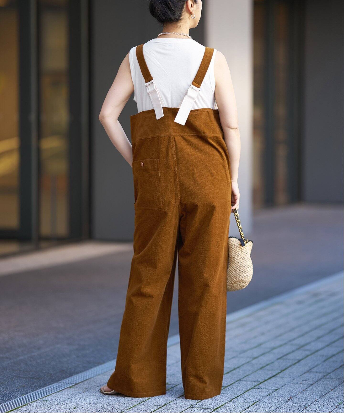 IENA/イエナ IENA LA BOUCLE 21Wコールオーバーオール IENA LA BOUCLE サロペット オーバーオール 21Wコール