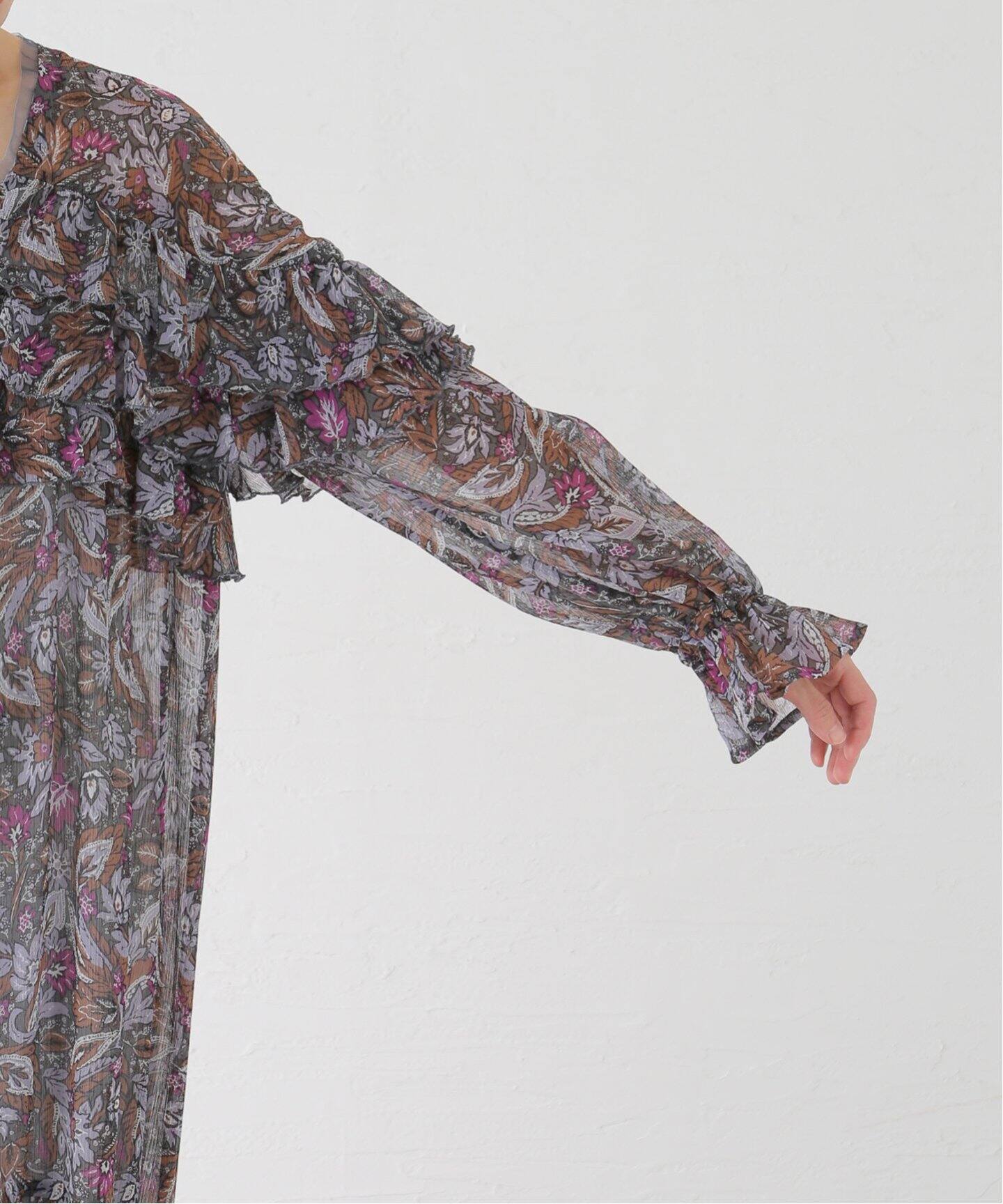 IENA LA BOUCLE ラッフルワンピース（ワンピース）｜IENA（イエナ）の 