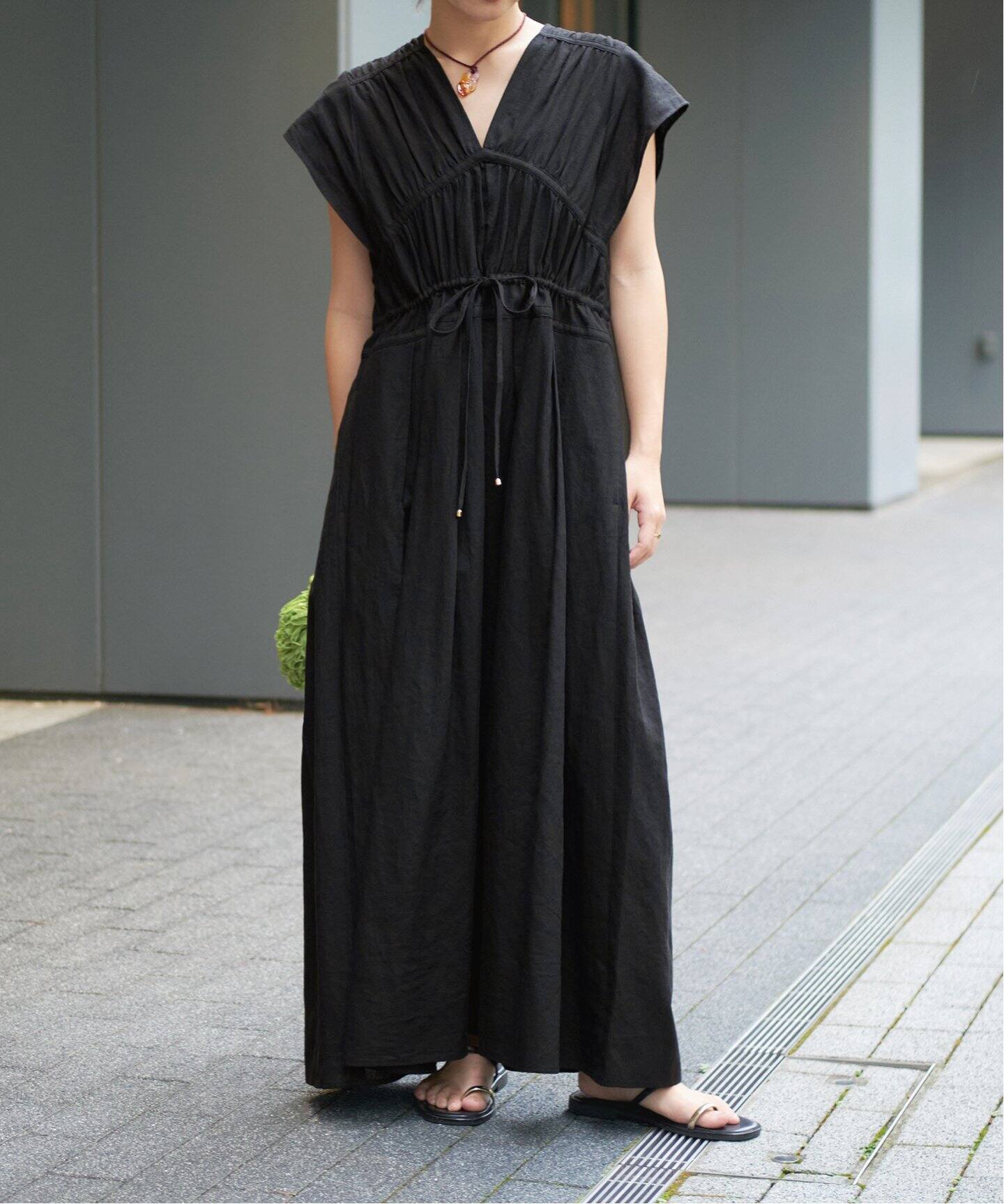 IENA LA BOUCLE コットンラミーワンピース（ワンピース）｜IENA 