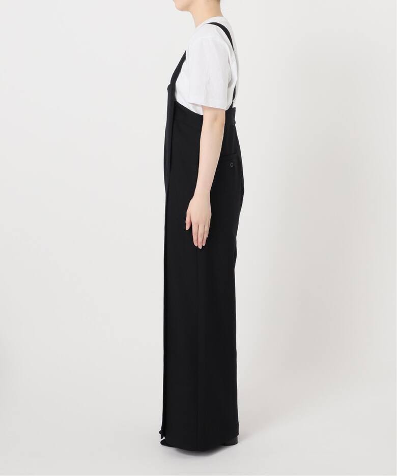 IENA LA BOUCLE ハイツイストウール 40sオーバーパンツ（サロペット  