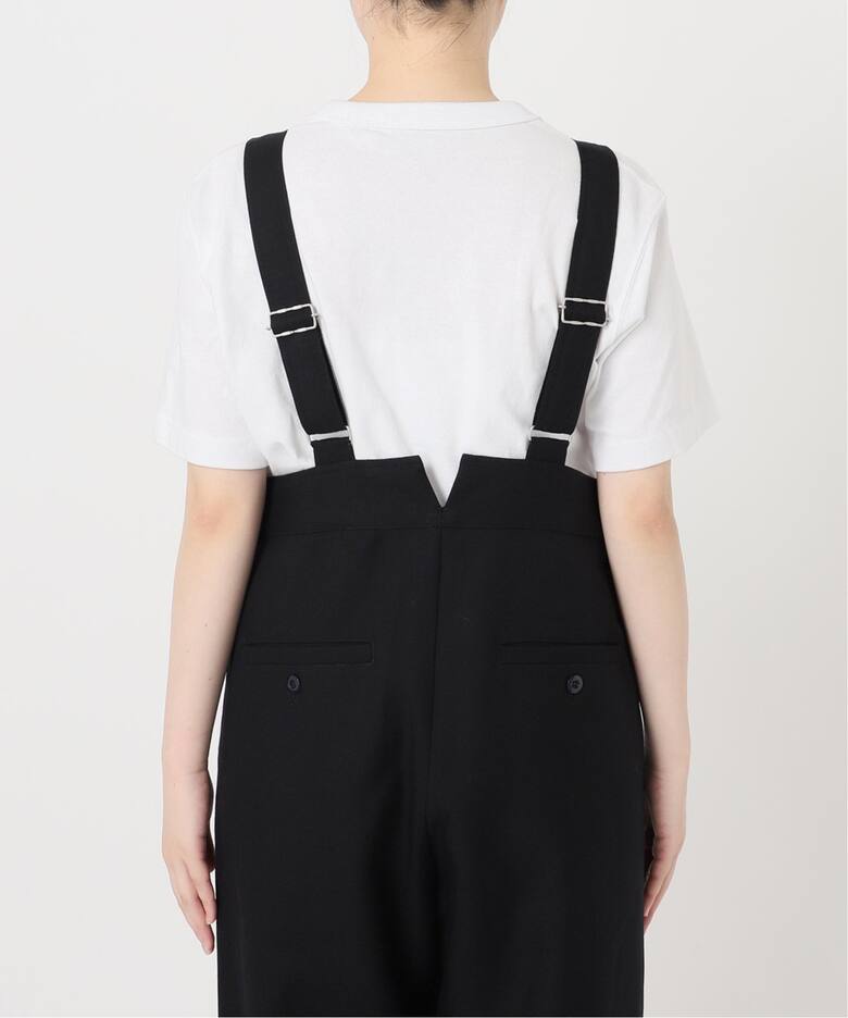 IENA LA BOUCLE ハイツイストウール 40sオーバーパンツ（サロペット  