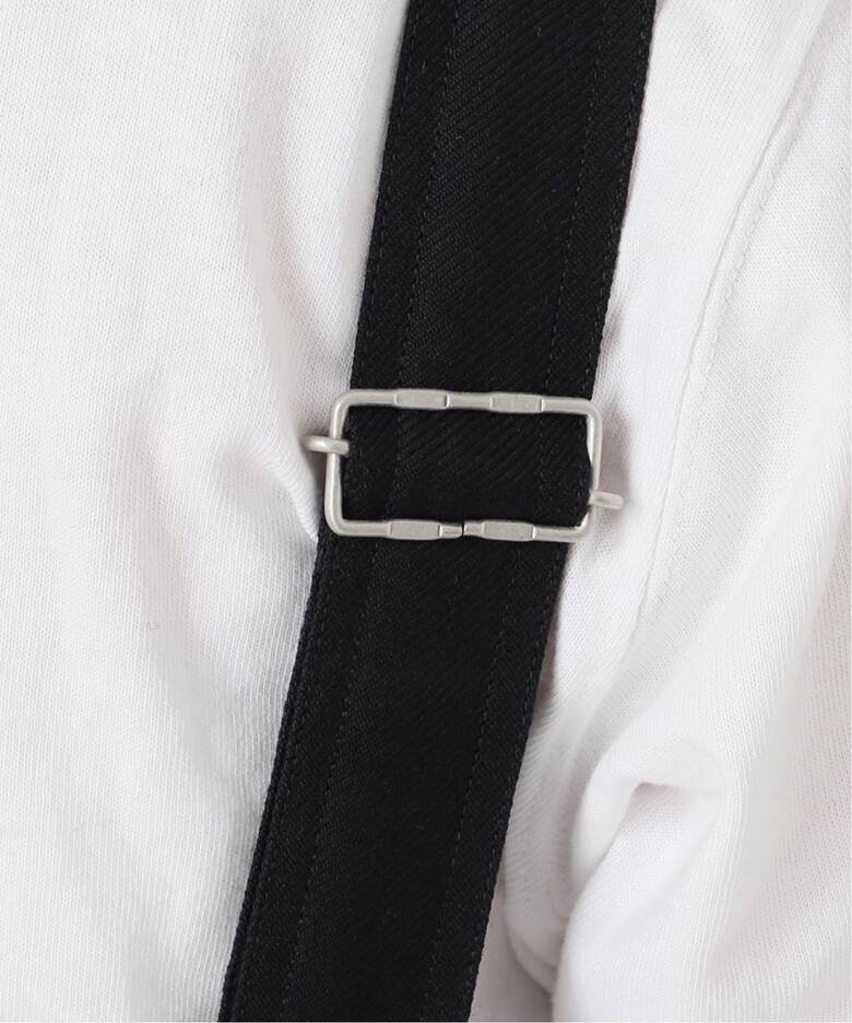 IENA LA BOUCLE ハイツイストウール 40sオーバーパンツ（サロペット 