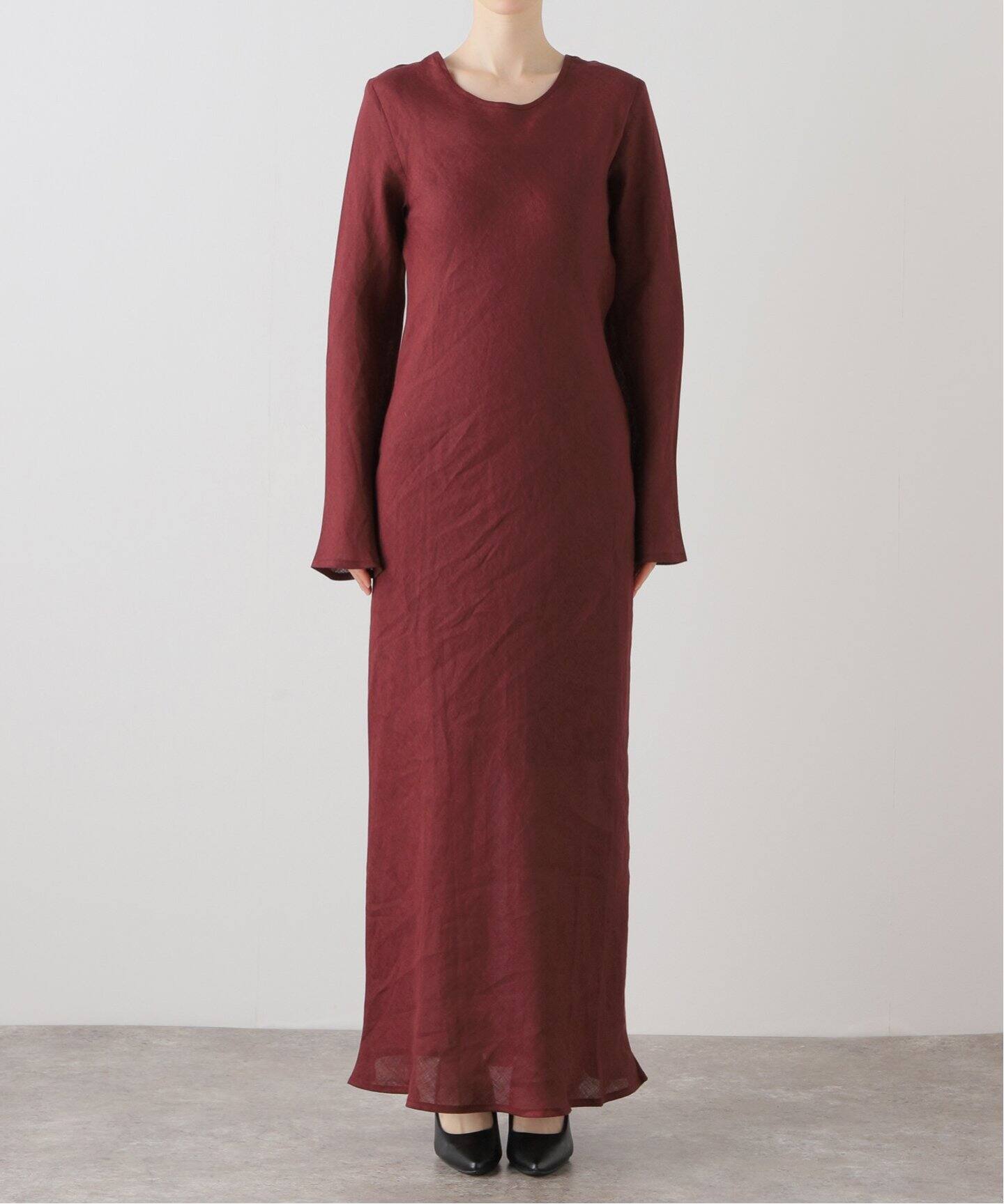 BASERANGE/ベースレンジ DYDINE LONGSLEEVE ドレス（ワンピース 