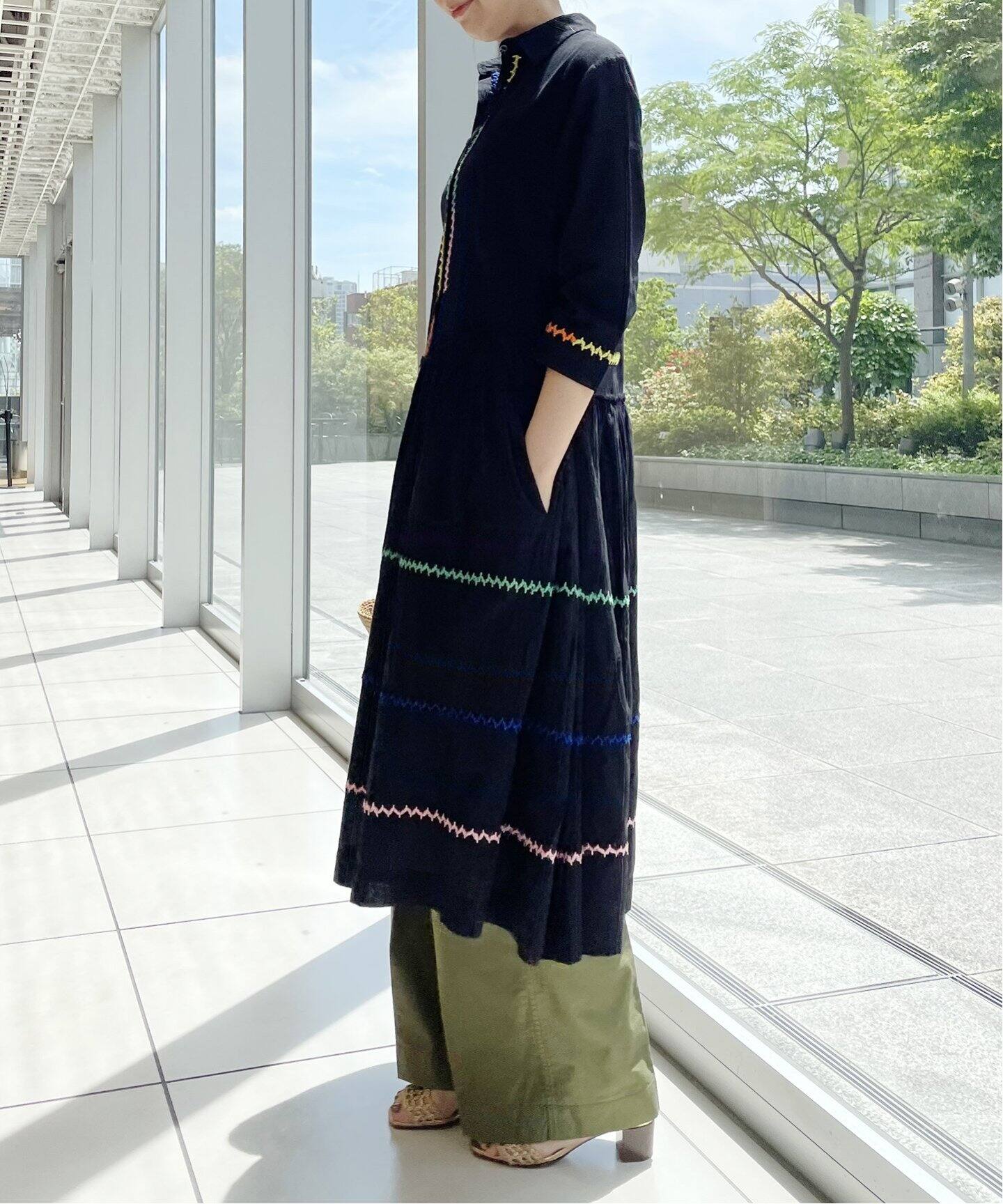Mii/ミイ】HAND EMBROIDERED LONG ドレス（ワンピース）｜IENA（イエナ 