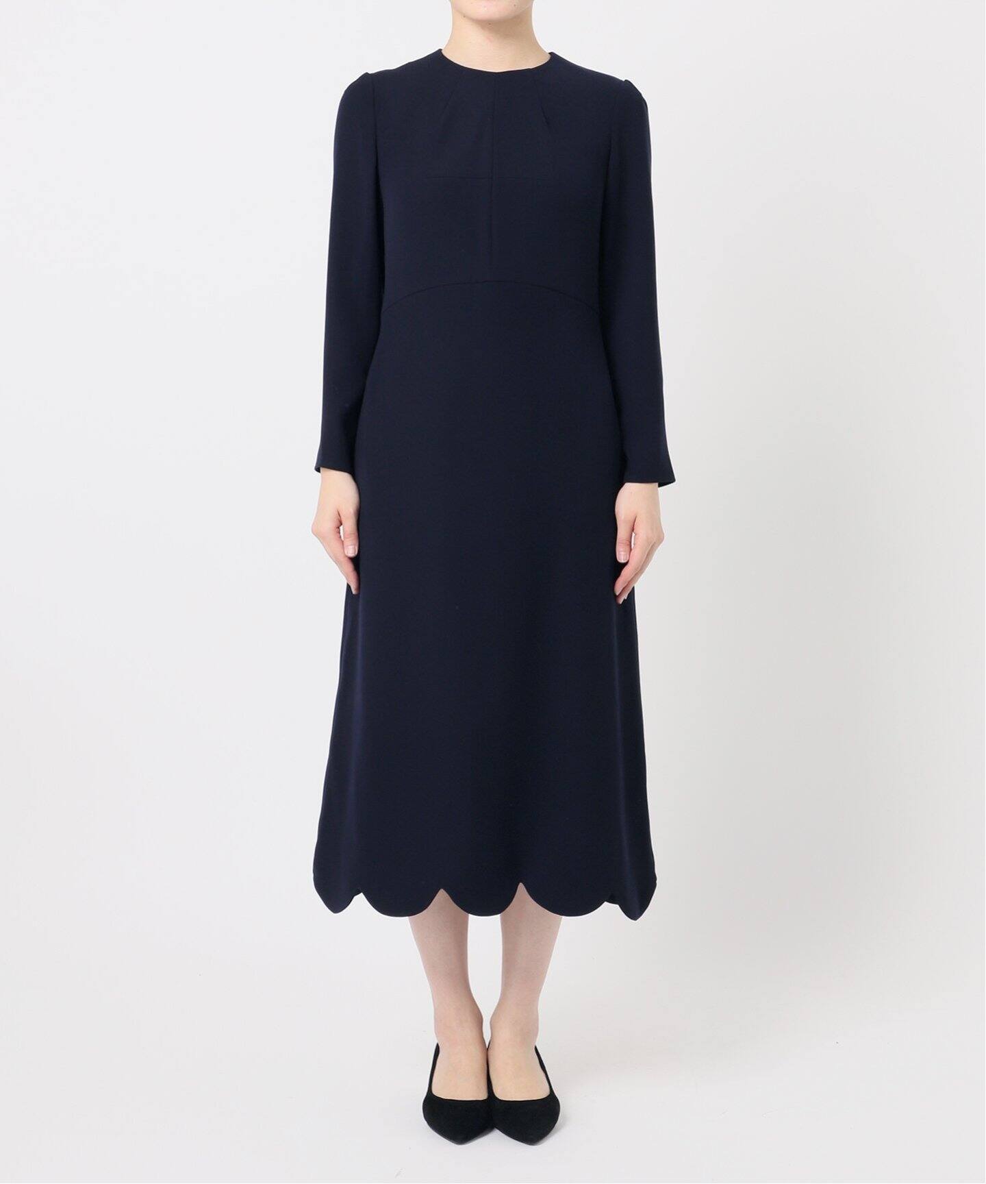 AMICA・kids/アミカ】 別注スカラップMOMドレス（ワンピース）｜IENA  