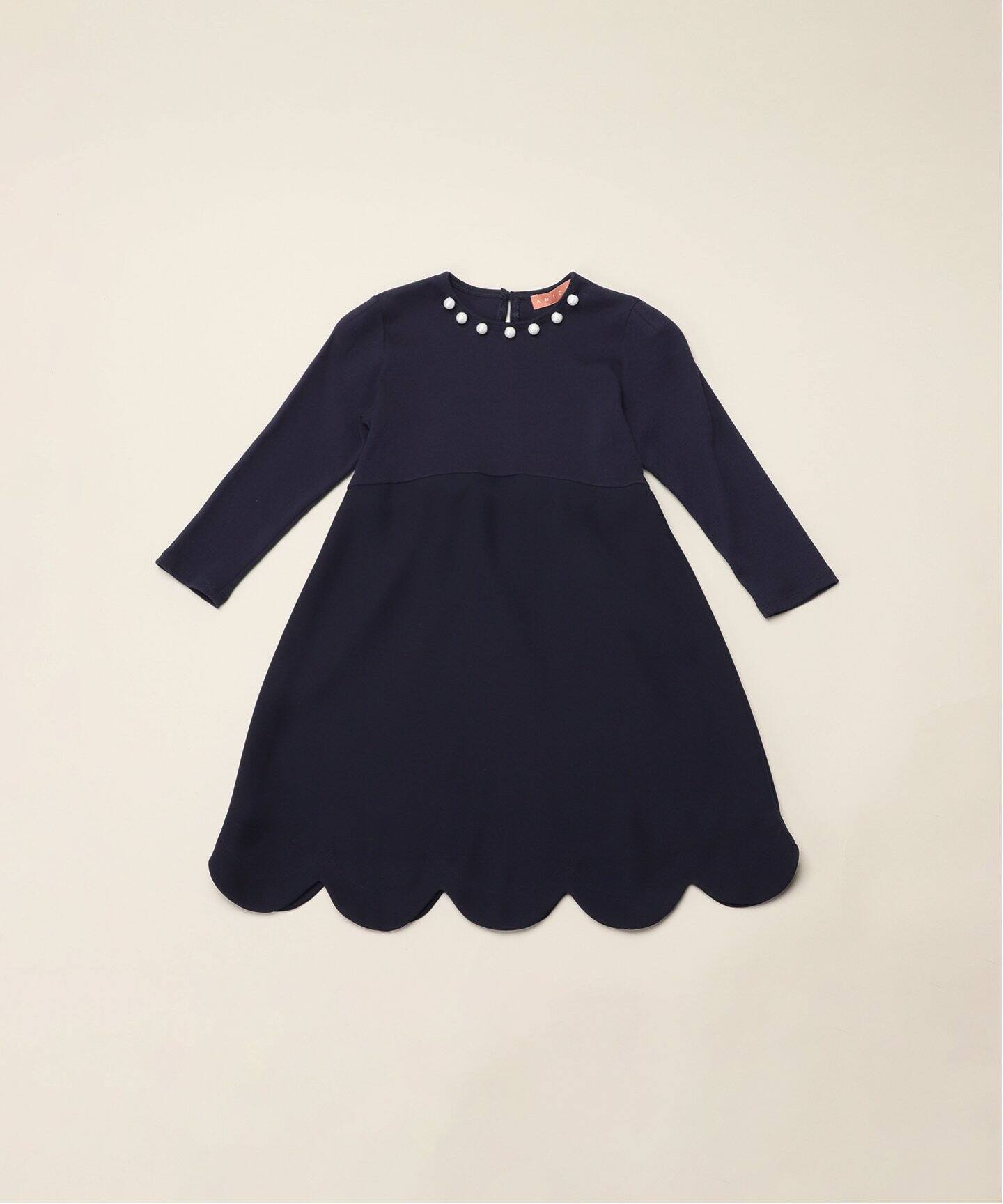 AMICA・kids/アミカ】別注スカラップパールドレス kids(130cm