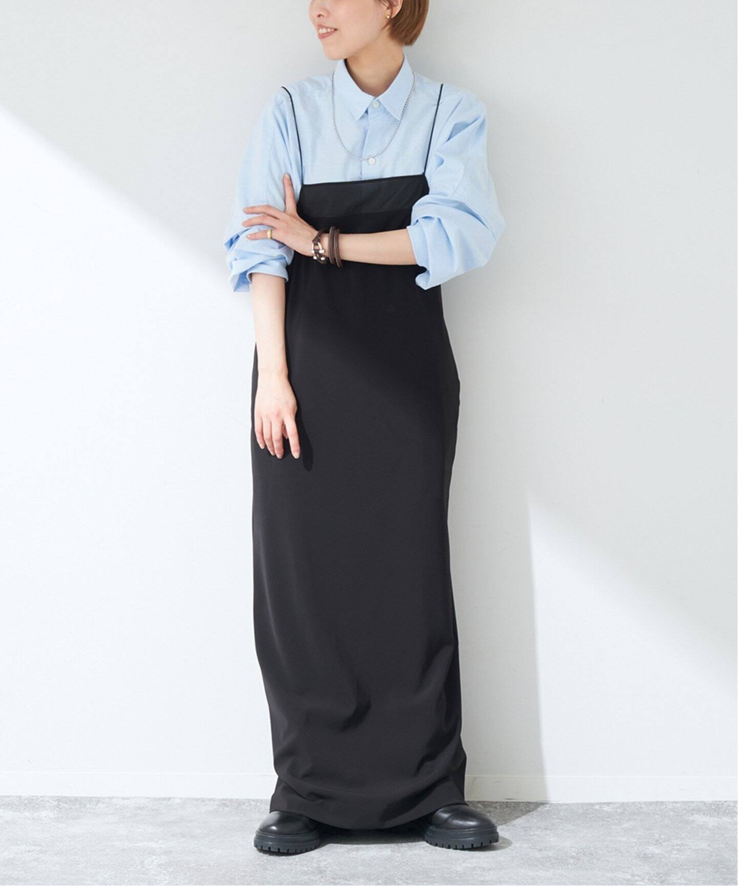 Sheer Trim Camisole ワンピース（ワンピース）｜Plage（プラージュ  