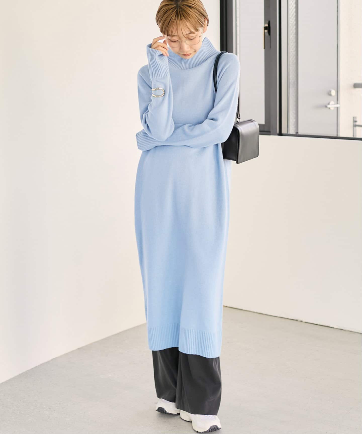 カシミヤコン 2WAY H/N ワンピース（ワンピース）｜Plage（プラージュ