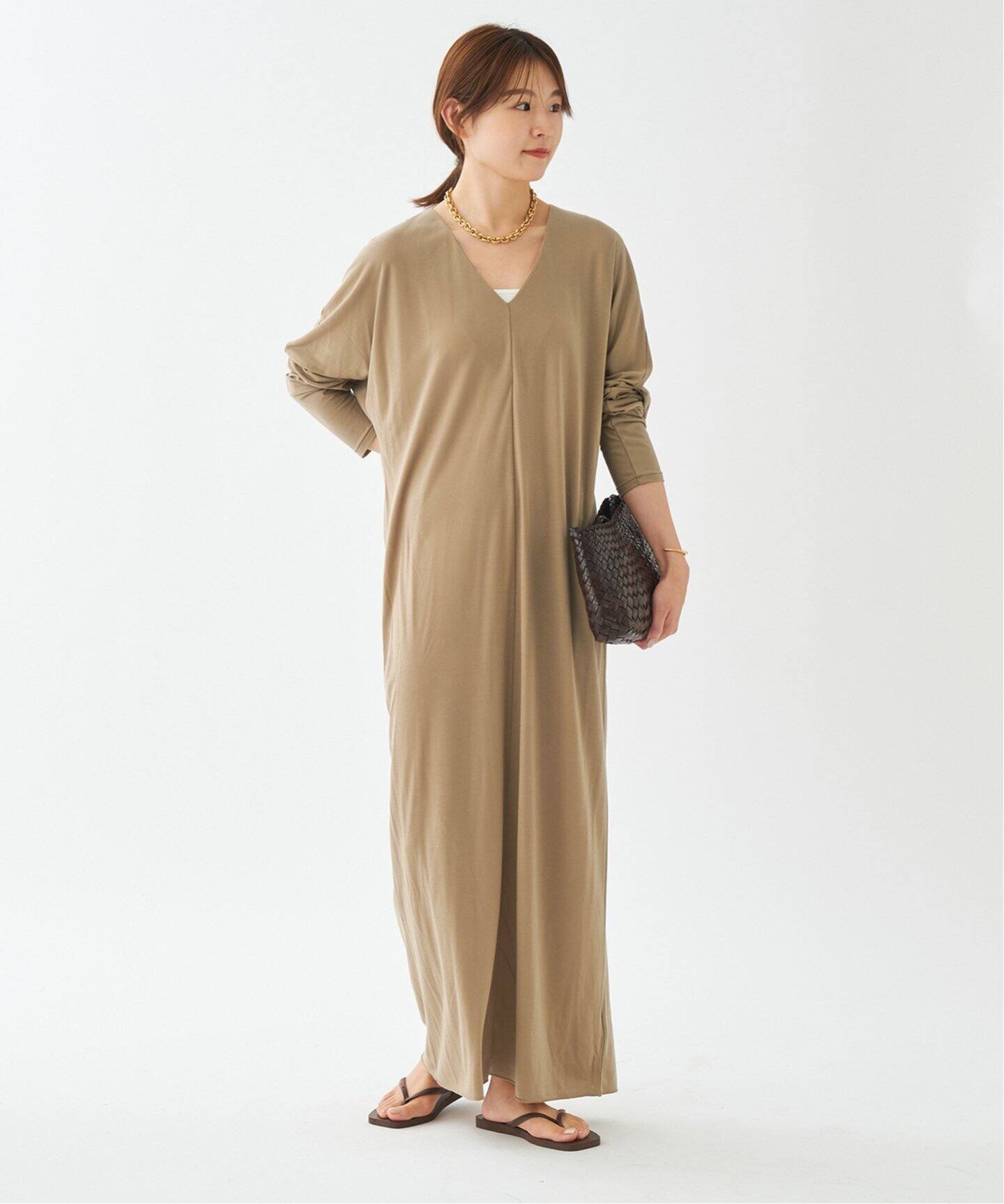 Drape jersey ドレス（ワンピース）｜Plage（プラージュ）の通販 