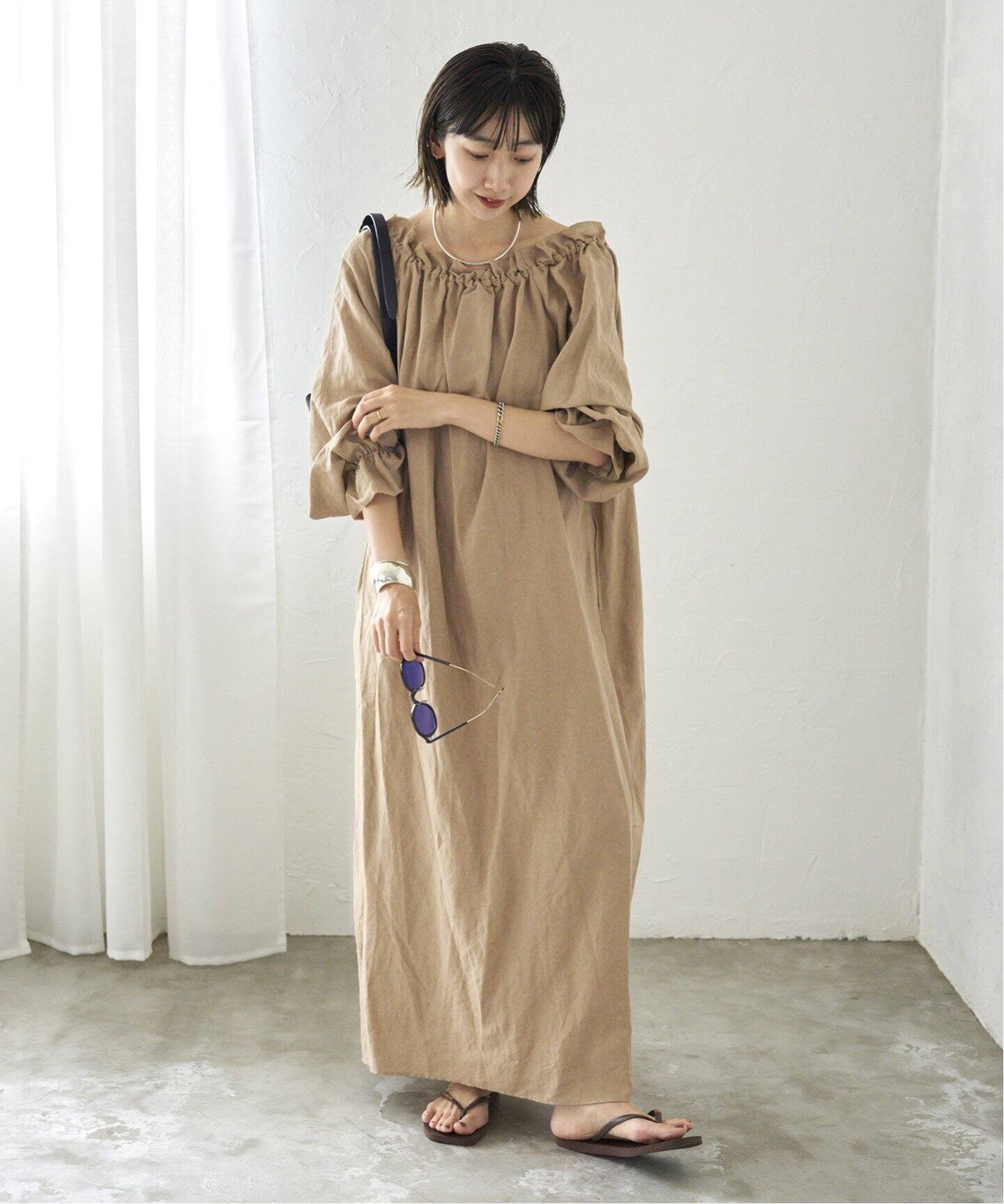 Linen ドレス（ワンピース）｜Plage（プラージュ）の通販｜BAYCREW