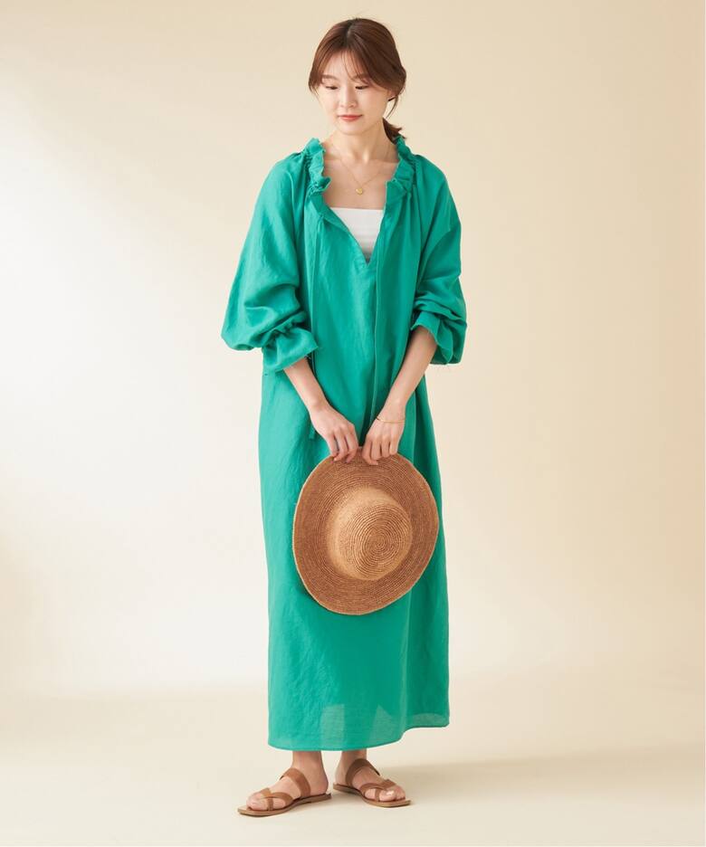 Linen ドレス（ワンピース）｜Plage（プラージュ）の通販｜BAYCREW