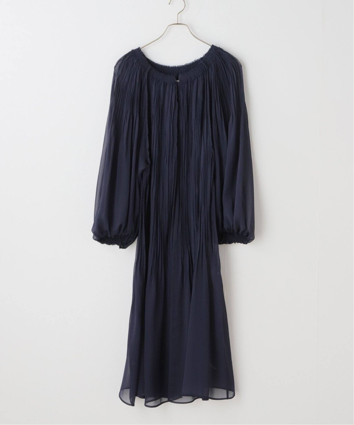 SHEER PLEATS LONG ドレス（ワンピース）｜Plage（プラージュ 