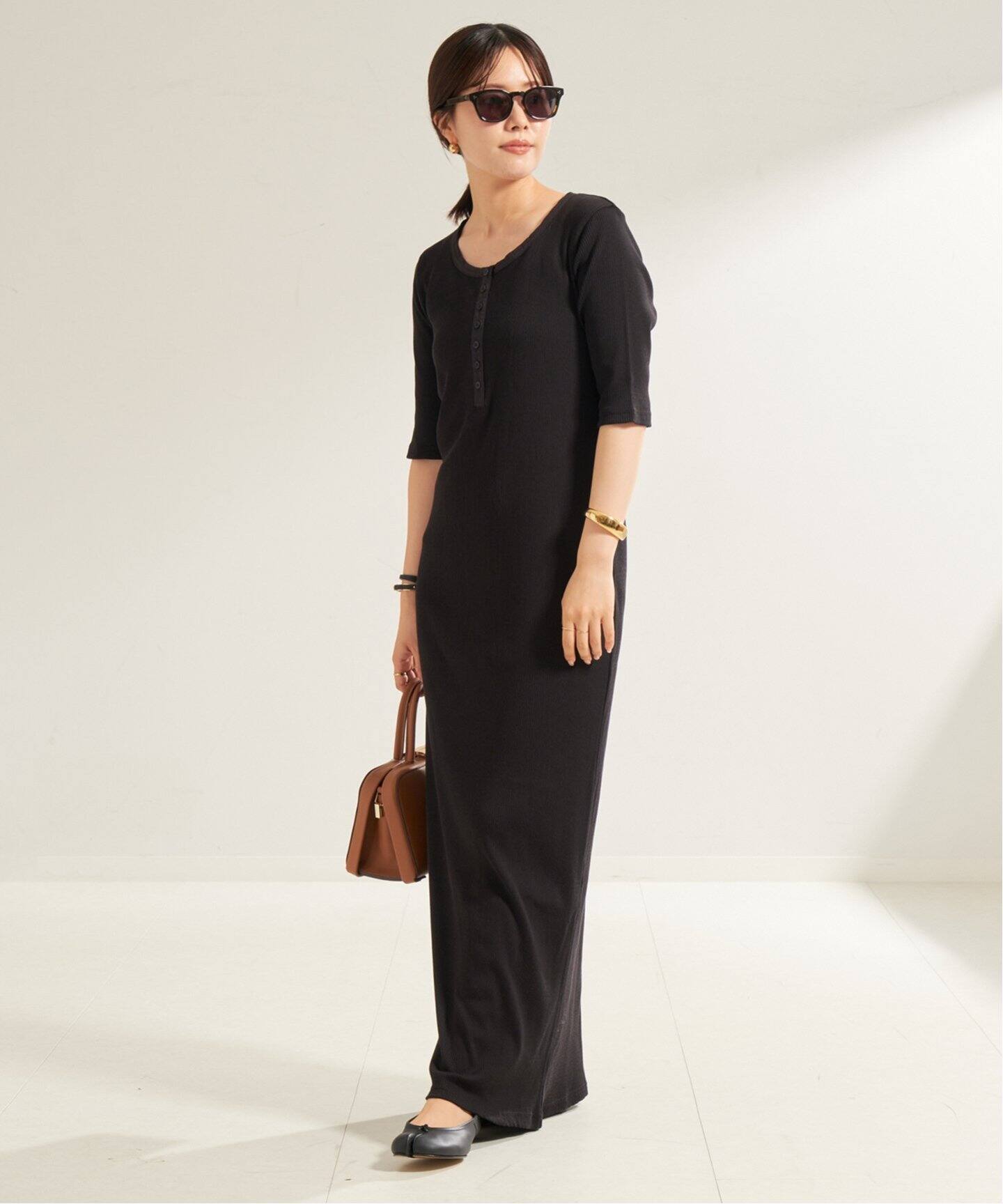 COTTON RAYON RIB ワンピース（ワンピース）｜Plage（プラージュ）の  