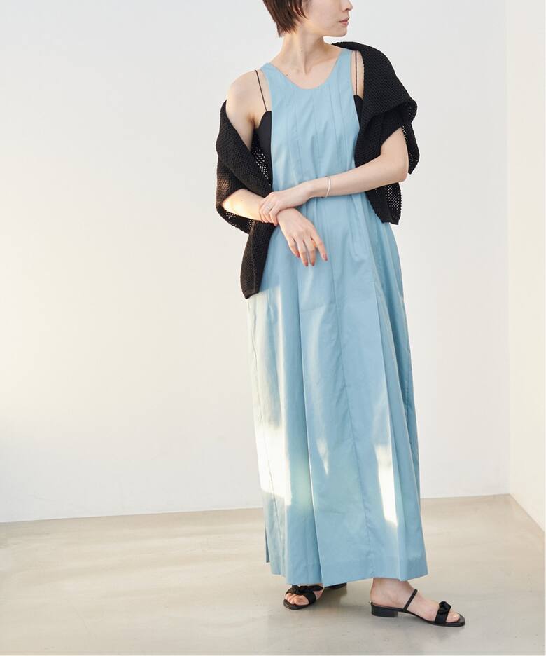 JANE SMITH/ジェーンスミス】COTTON BROAD AMERICAN SLEEVE ワンピース 