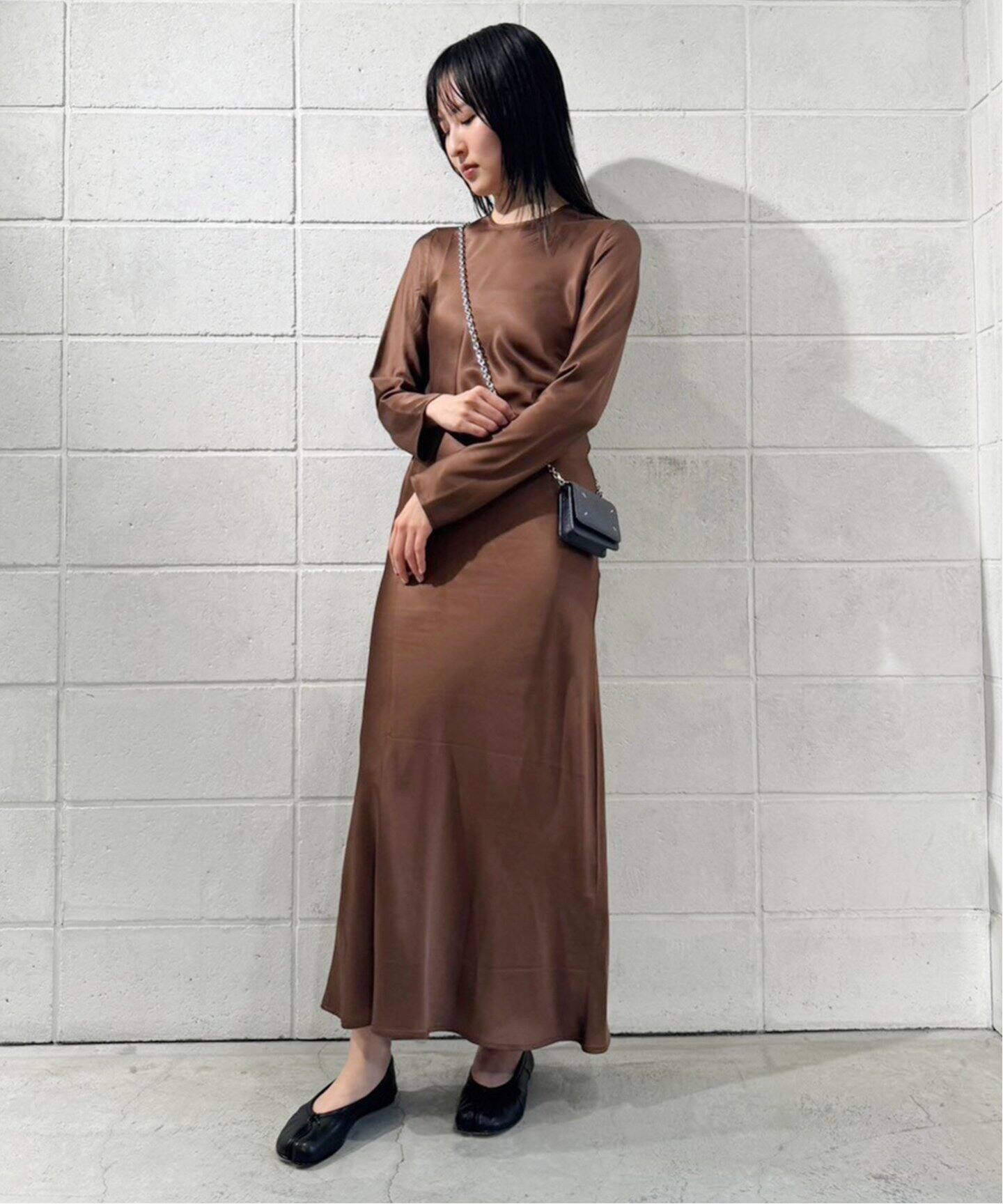 BASERANGE/ベースレンジ DYDINE LONGSLEEVE ドレス（ワンピース  