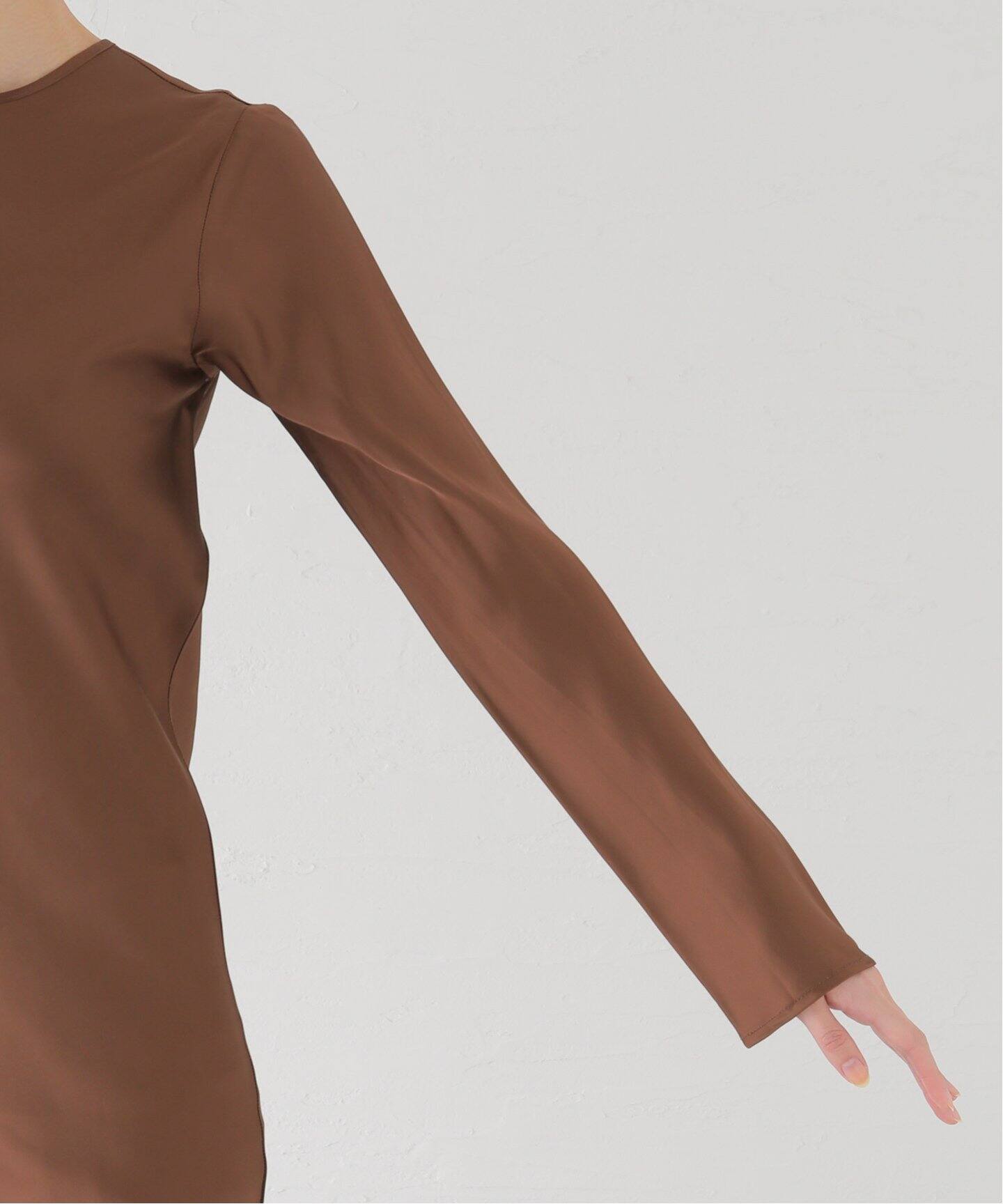 BASERANGE/ベースレンジ DYDINE LONGSLEEVE ドレス（ワンピース