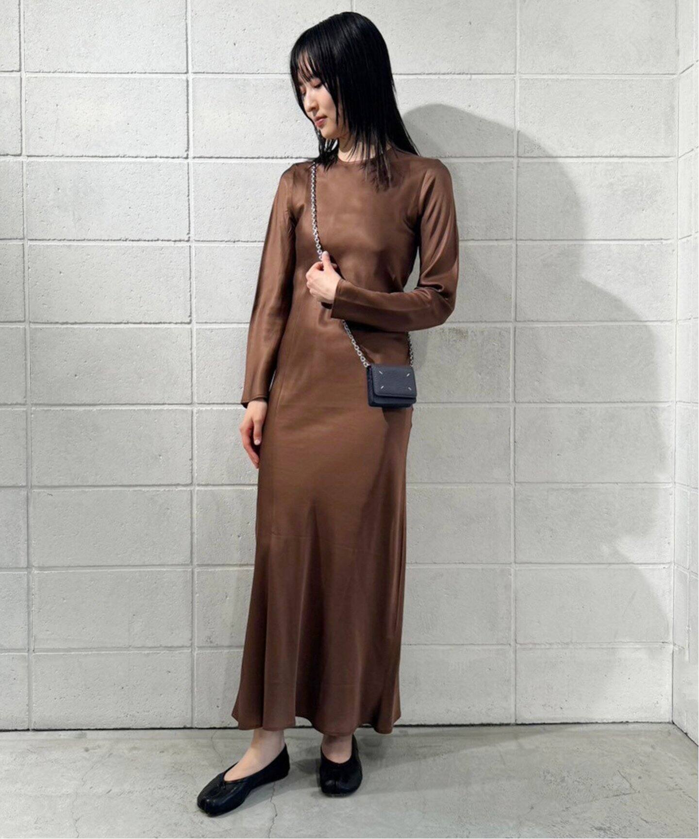 BASERANGE/ベースレンジ DYDINE LONGSLEEVE ドレス（ワンピース 