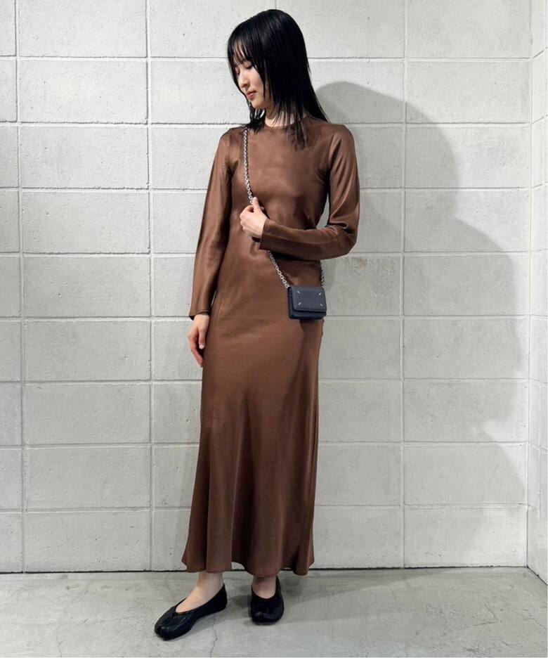 BASERANGE/ベースレンジ DYDINE LONGSLEEVE ドレス（ワンピース 