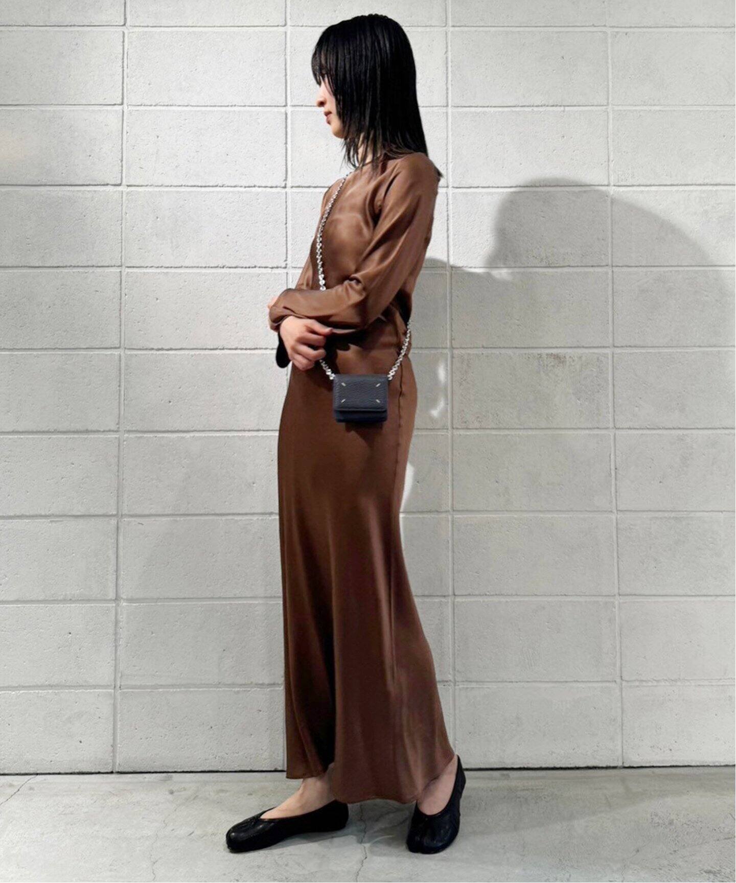 BASERANGE/ベースレンジ DYDINE LONGSLEEVE ドレス（ワンピース  