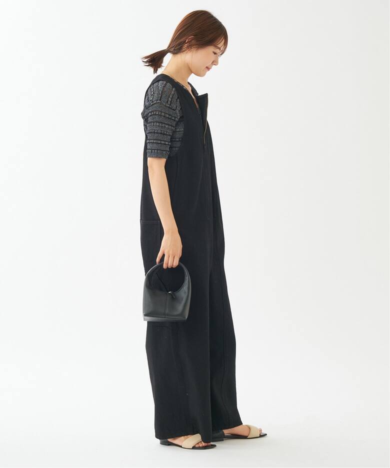 CURRENTAGE/カレンテージ 別注 W ZIP サロペット（サロペット 