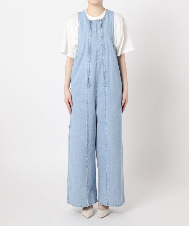 CURRENTAGE/カレンテージ 別注 W ZIP サロペット（サロペット 