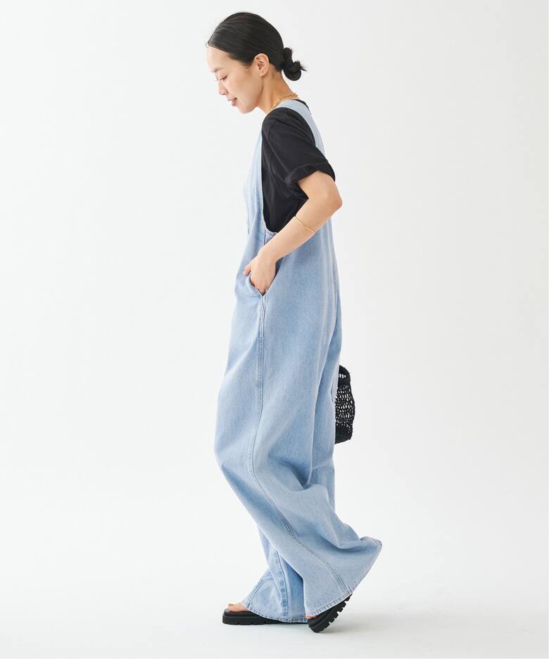 CURRENTAGE/カレンテージ 別注 W ZIP サロペット（サロペット 