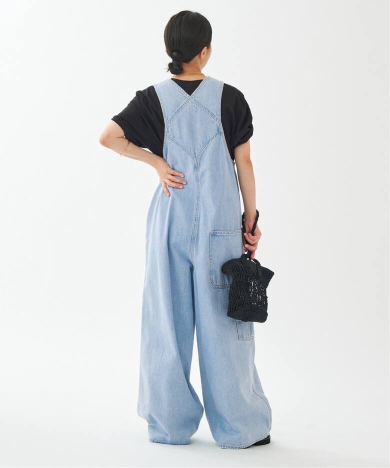 CURRENTAGE/カレンテージ 別注 W ZIP サロペット（サロペット 